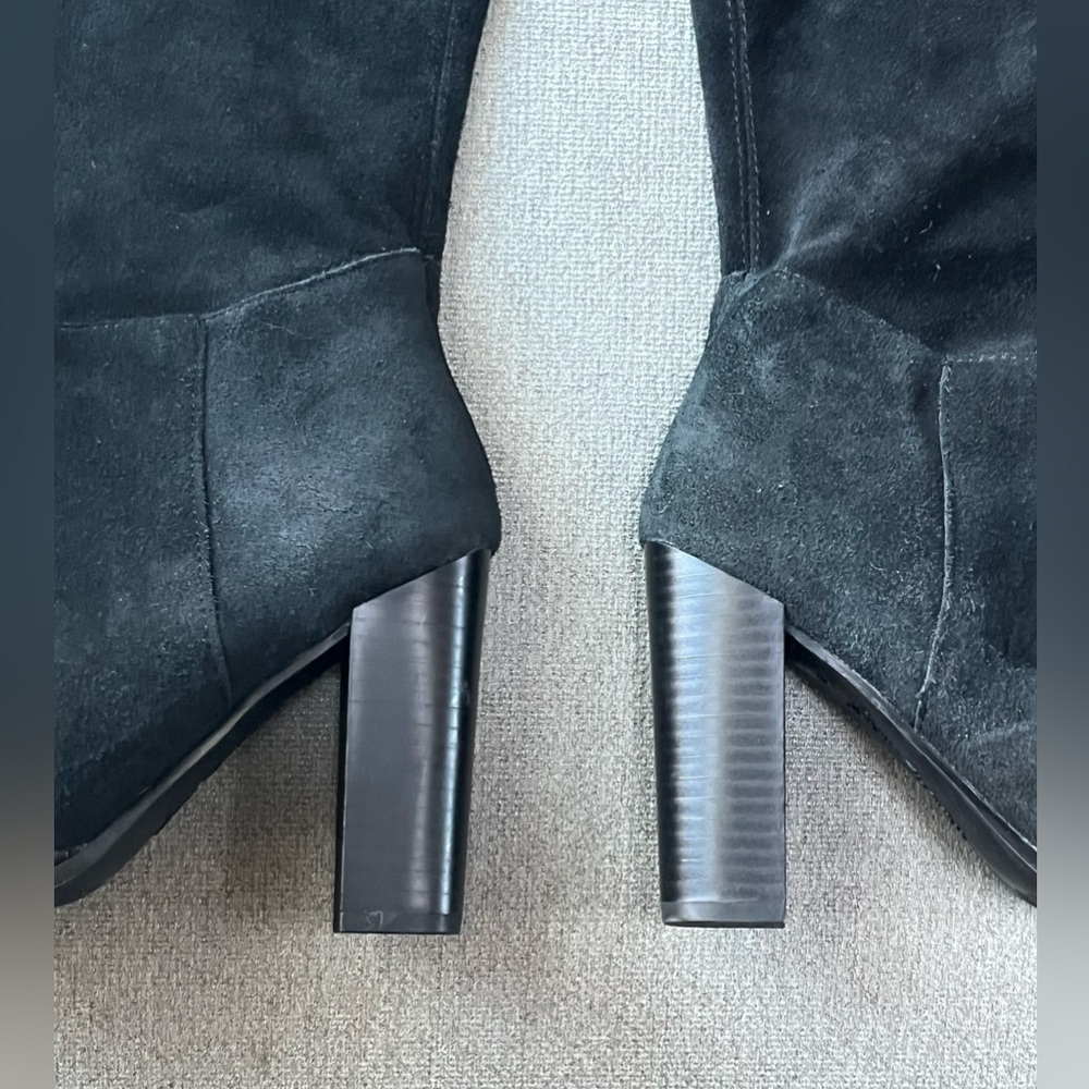 NWOT Sam Edelman Women’s Suede Victoria Slouch Boots - Picture 6 of 12